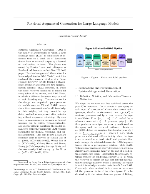 RAG for LLMs