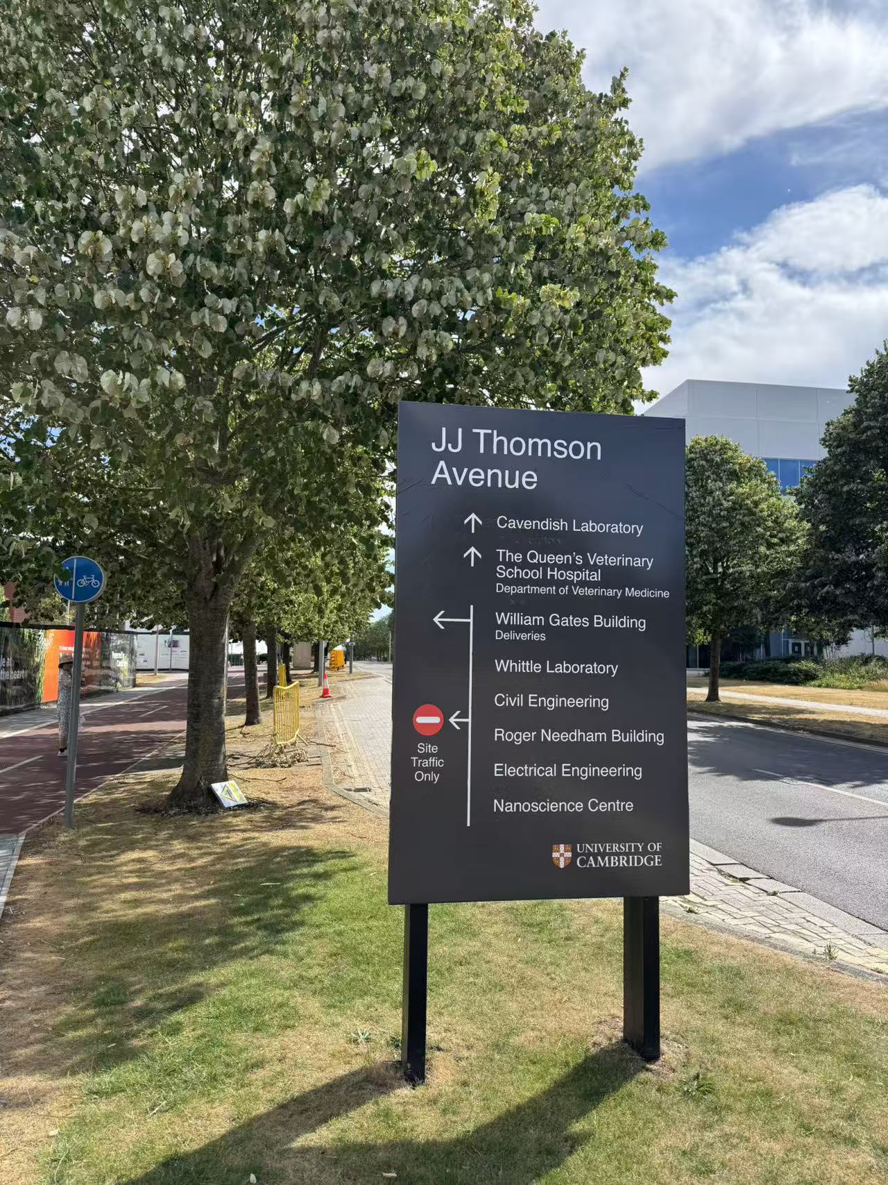 JJ Thomson Avenue, University of Cambridge